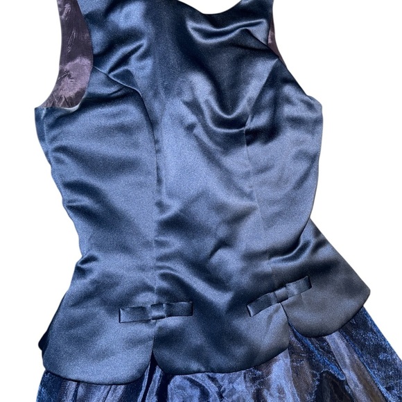 Dave & Johnny Navy Formal Maxi Dress - Picture 5 of 8